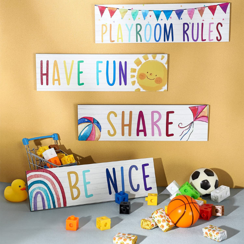 Yulejo Playroom Wall Decor