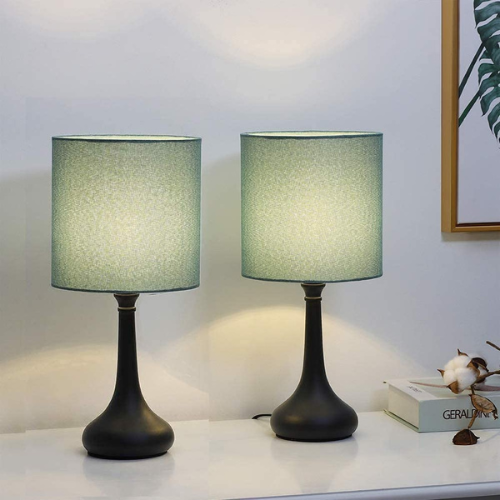 HAITRAL green table lamp