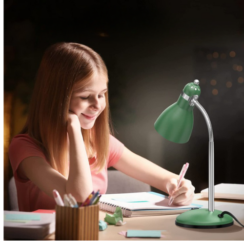 LEPOWER green table lamp