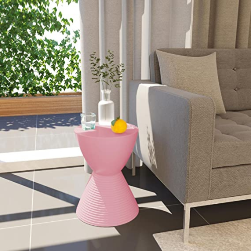 LeisureMod pink side table