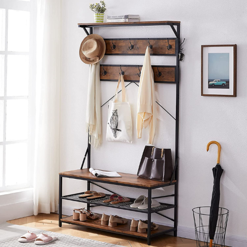 OIAHOMY Coat and shoe rack