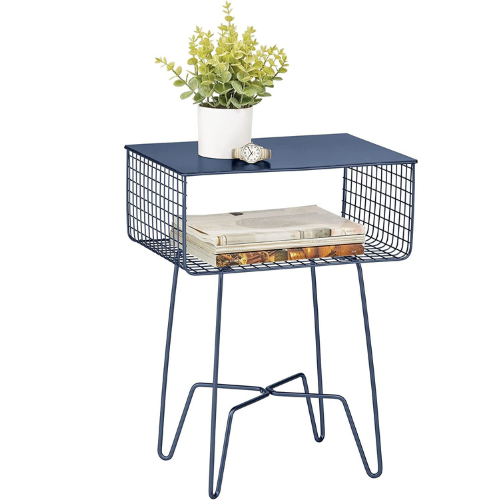 mDesign blue side table