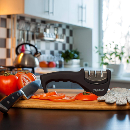 KITCHELLENCE 3-Stage Knife Sharpener