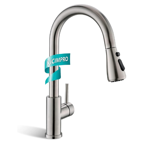 Kicimpro Kitchen Faucet with Pull Down Sprayer